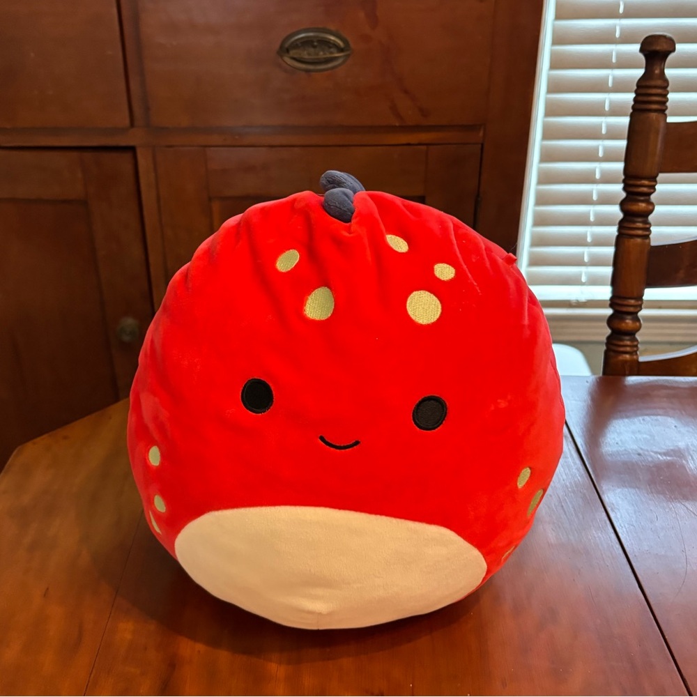 Squishmallows 11" Dolan the Red Dino with Spots Plush Toy